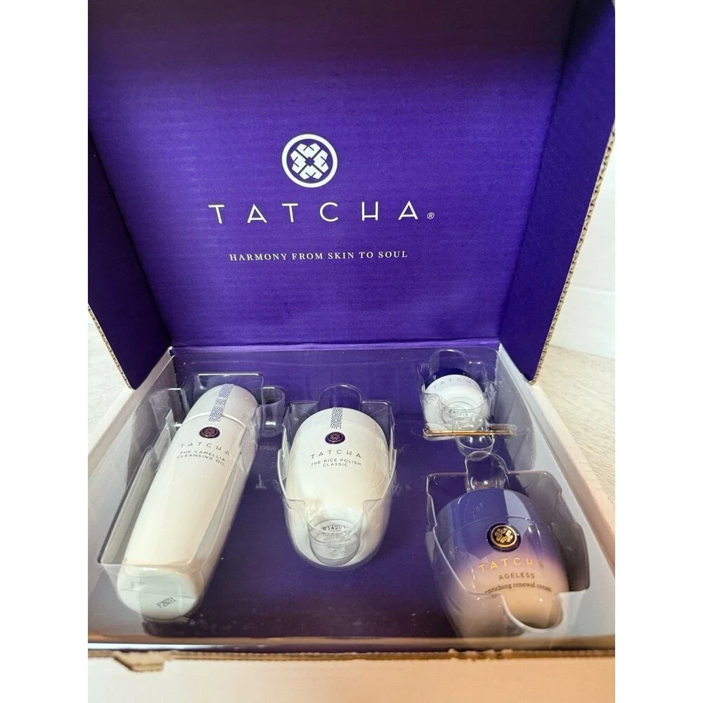 Tatcha camellia cleansing